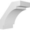 Ekena Millwork 3 1/2-in. W x 6-in. D x 6-in. H Merced Architectural Grade PVC Knee Brace BRCP035X06X06MRC - alternate 1